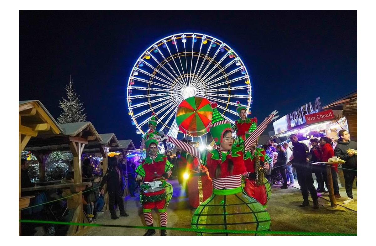 Le village de Noël du BARCARES et le marché de Noël de PERPIGNAN