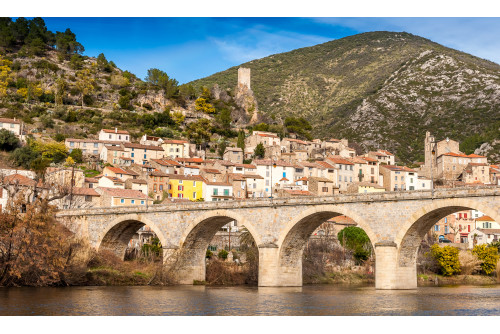 OLARGUES,  ROQUEBRUN,  VALMAGNE... villages et paysages en Haut Languedoc