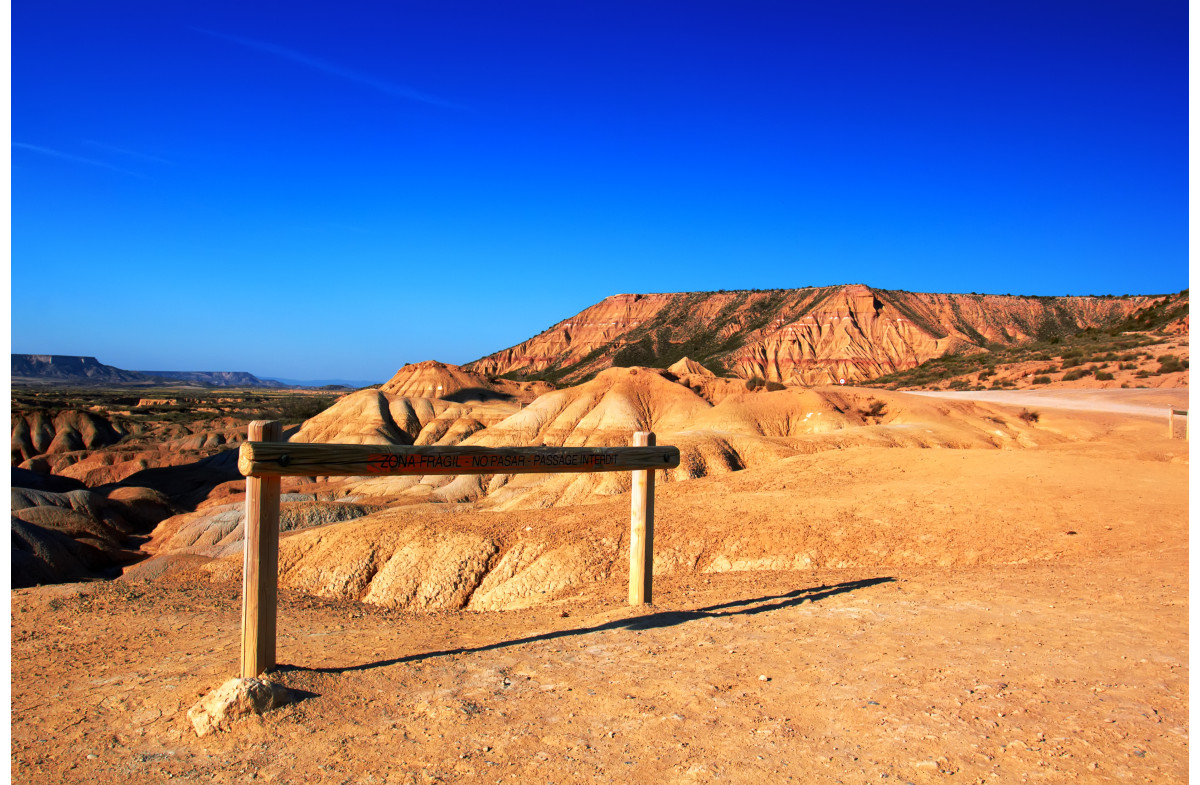 Insolite désert des Bardenas, Saragosse et Pampelune