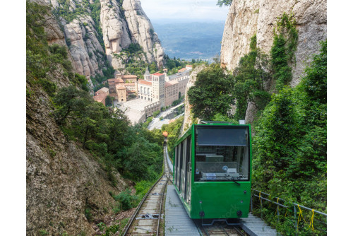 Le monastère de Montserrat...