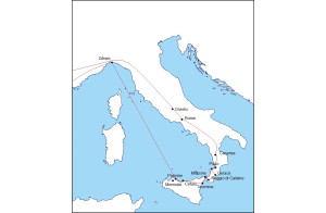 Au bout de l'Italie : Le Nord de la Sicile et la Calabre