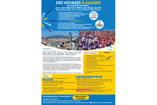 COMA RUGA 26EME ANNIVERSAIRE COMBEDOUZOU VOYAGES