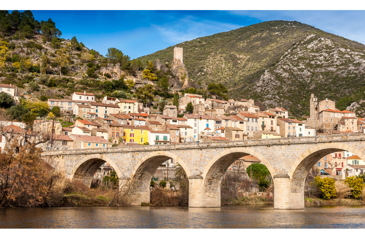 Saint Guilhem le Desert, Roquebrun, Olargues... Haut-Languedoc