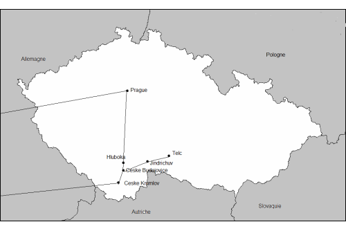Prague et Les Trésors de Bohème du Sud
