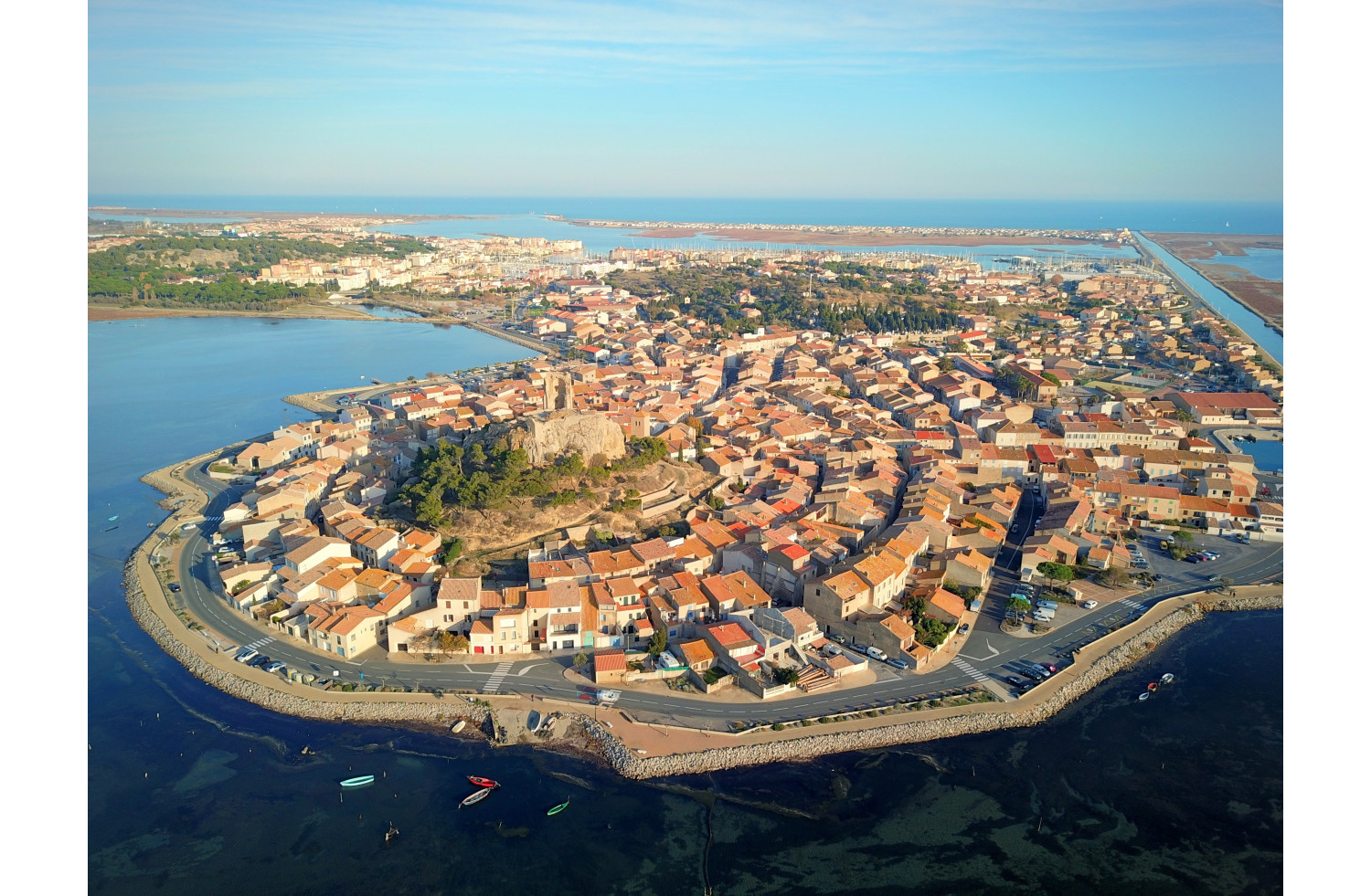 Salin de Gruissan et Ile St Martin