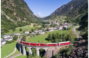 Les Trains de Légende Entre La Suisse et l'Italie du Nord.