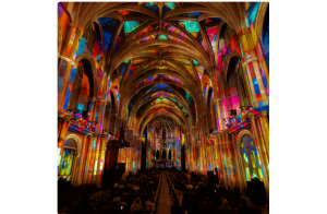 Cathédrale De Bordeaux : Son et Lumière Luminiscence