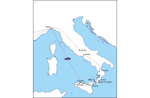 Le Nord de La Sicile et La Calabre