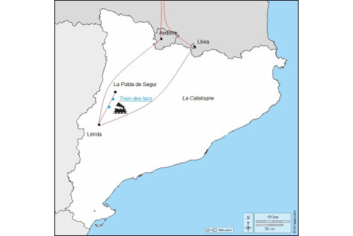 La Catalogne secrète : Llivia, Lérida, le Train des Lacs, Andorre