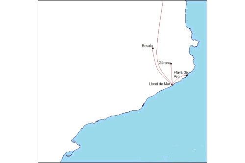 La Costa Brava avec F.Falco