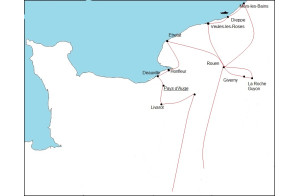 La Normandie de La Côte d'Albâtre au Pays d'Auge