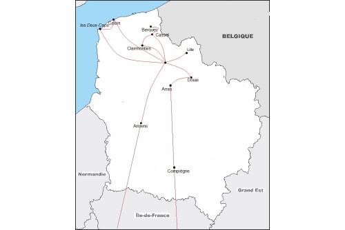 Beautés du Nord : Lille, Arras, Calais