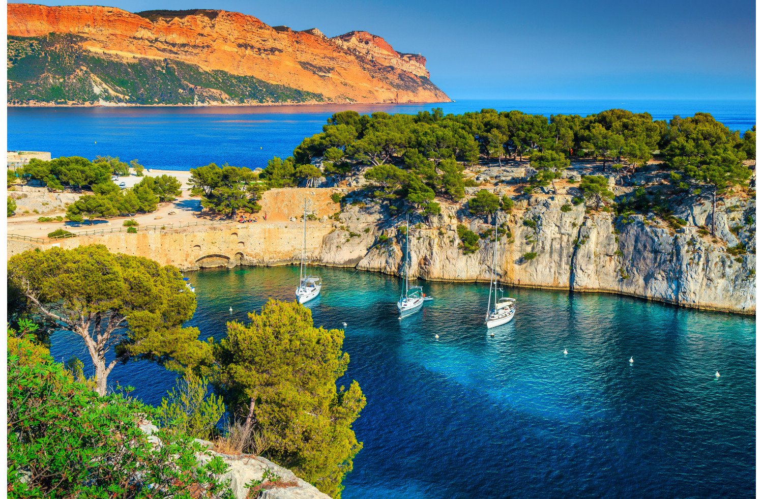 L'île de Porquerolles et les calanques de Cassis