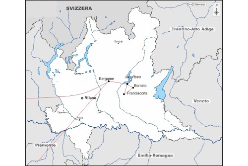 La Lombardie secrète, Bergame et le lac d'Iseo