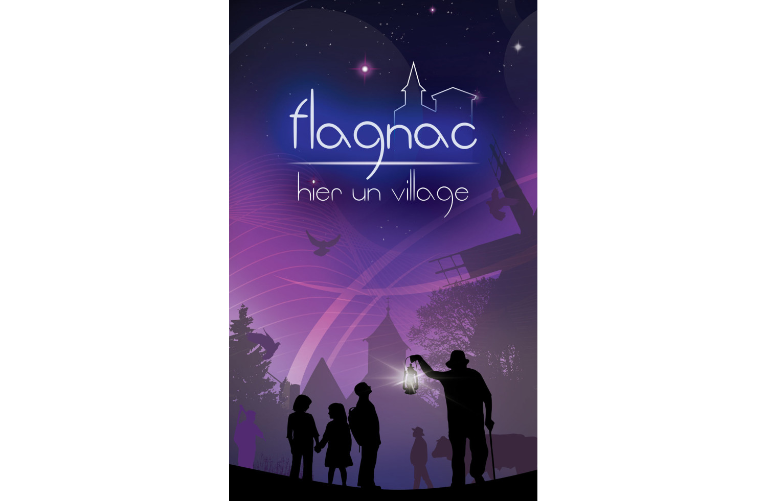 Flagnac  «Hier un village»