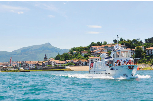 Corniche Basque en bateau