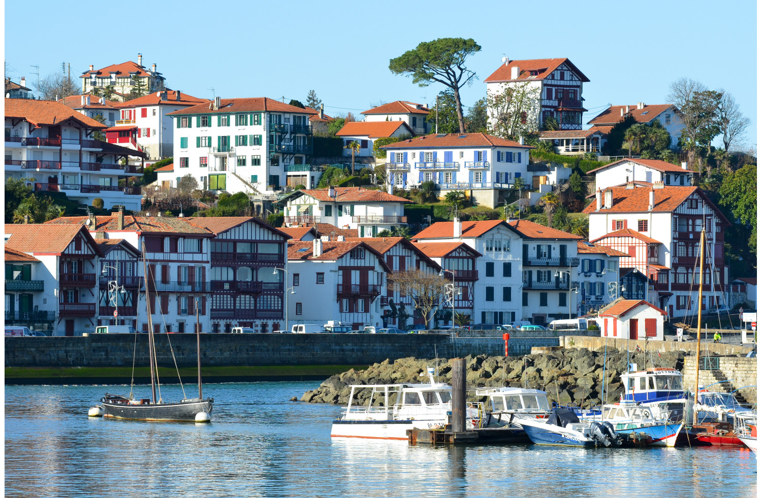 Corniche Basque en bateau