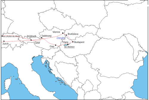 Vienne, Bratislava, Budapest... Les Perles du Danube!