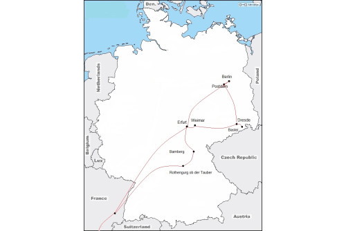 L'Allemagne dans toute sa splendeur: Berlin, Dresde, Weimar....