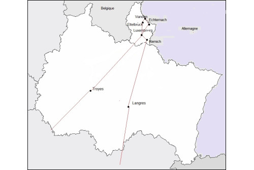 Le Grand Duché du Luxembourg et la Petite Suisse Luxembourgeoise