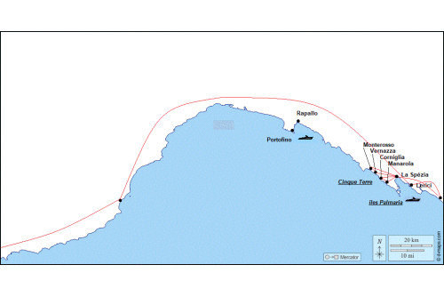 Les Cinque Terre en rando, l'Ile de Palmaria