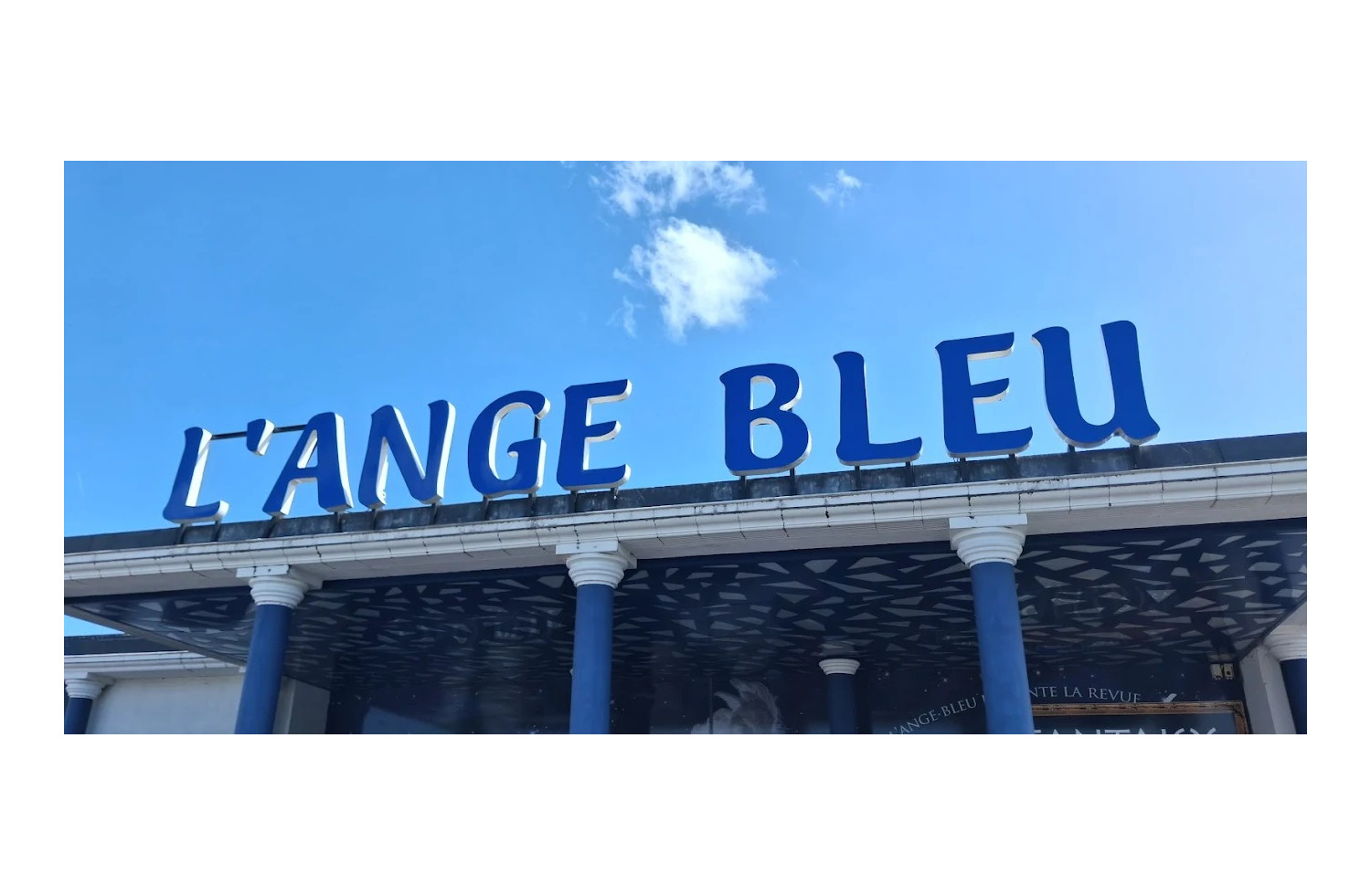 L'Ange Bleu - Déjeuner Spectacle