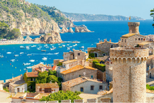 La Costa Brava avec A.ROSSI et F.MACE