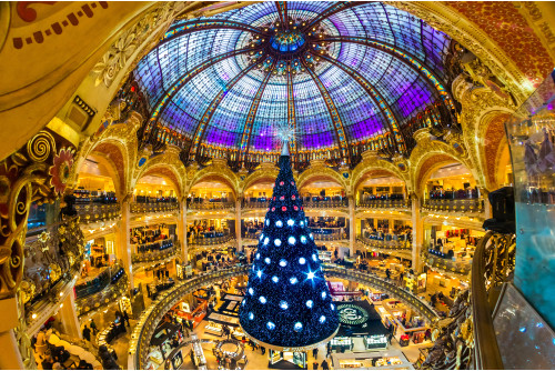Illuminations de Paris, Notre Dame, Marché de Noël