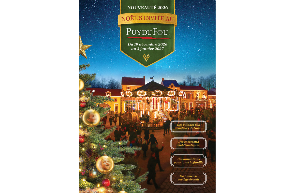 Noël magique au Grand Parc du Puy du Fou (2 jours)