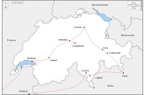 Au coeur de la Suisse : les trains de légende et la Suisse Italienne