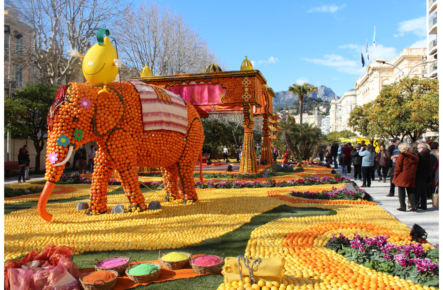 Carnaval de Nice " Vive l'amour!" et Fête des Citrons Menton 4 jours