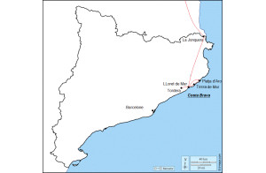 Costa Brava : Tossa de Mar et Masia de Tordera