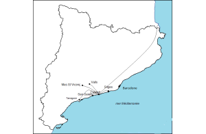 Sejour à Calafell sur la Costa Dorada.