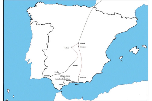 Belles d'Espagne, Castille et Andalousie.